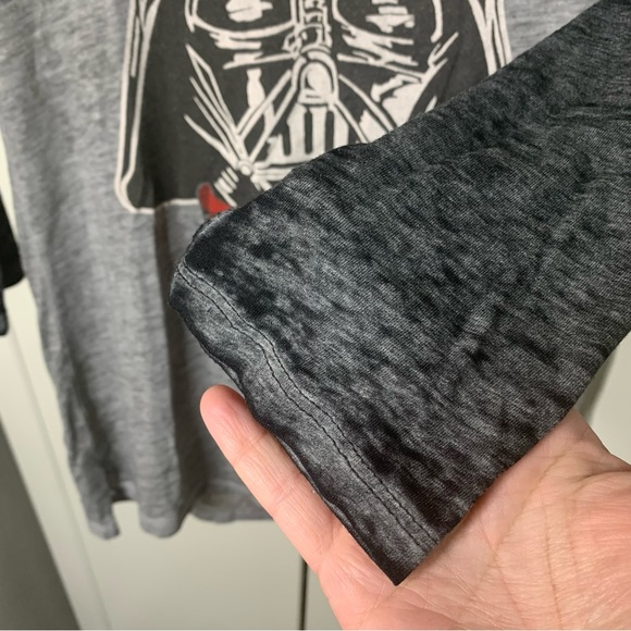 Star Wars Holiday Darth Vader Thin 3/4 Length Shirt - Picture 6 of 16